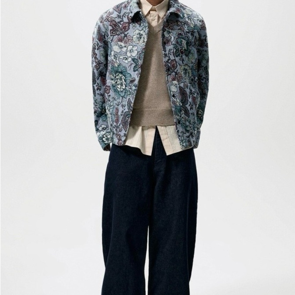 Zara Multicolor Floral Jacket